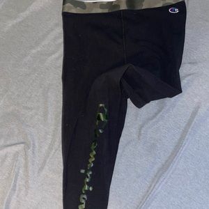Camo detail champion leggings